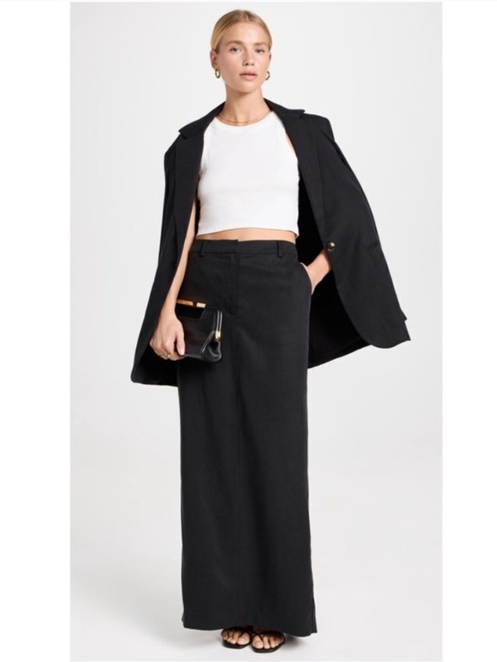 Reformation Cairo Mid Rise Maxi Skirt Size 6